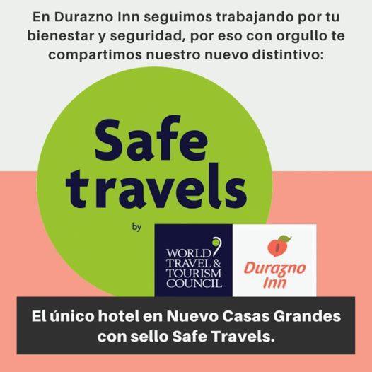 Durazno Inn Nuevo Casas Grandes Zewnętrze zdjęcie
